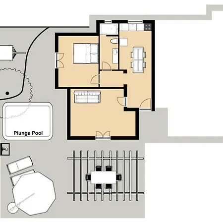 Apartment La Strade Apartments, Adults Only With Private Pool *